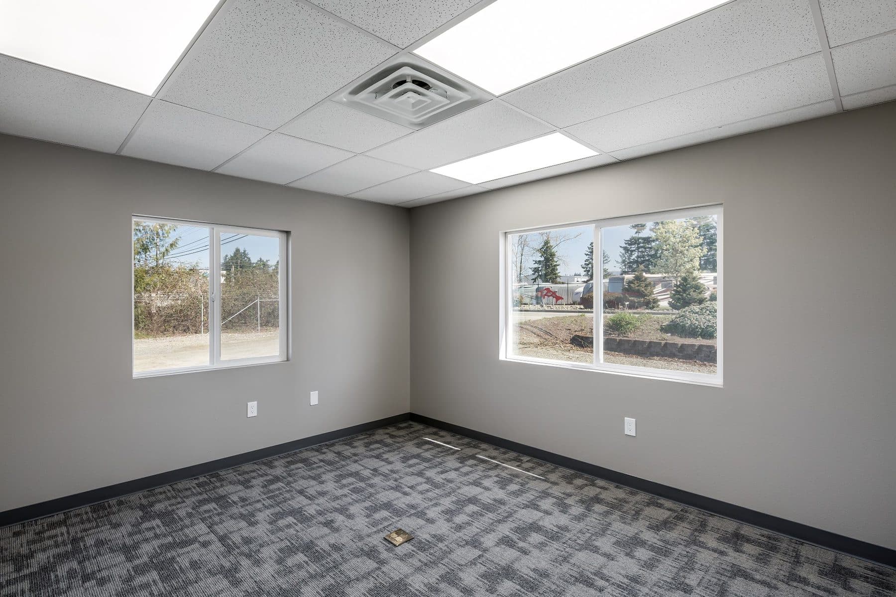 Photograph from the Arlington industrial tenant improvement.