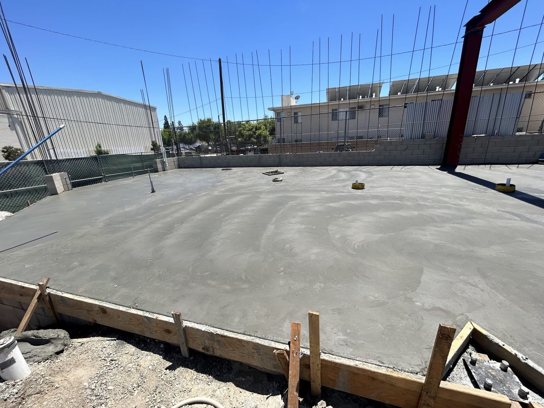 Photograph from the Vanowen Street remodel in North Hollywood.
