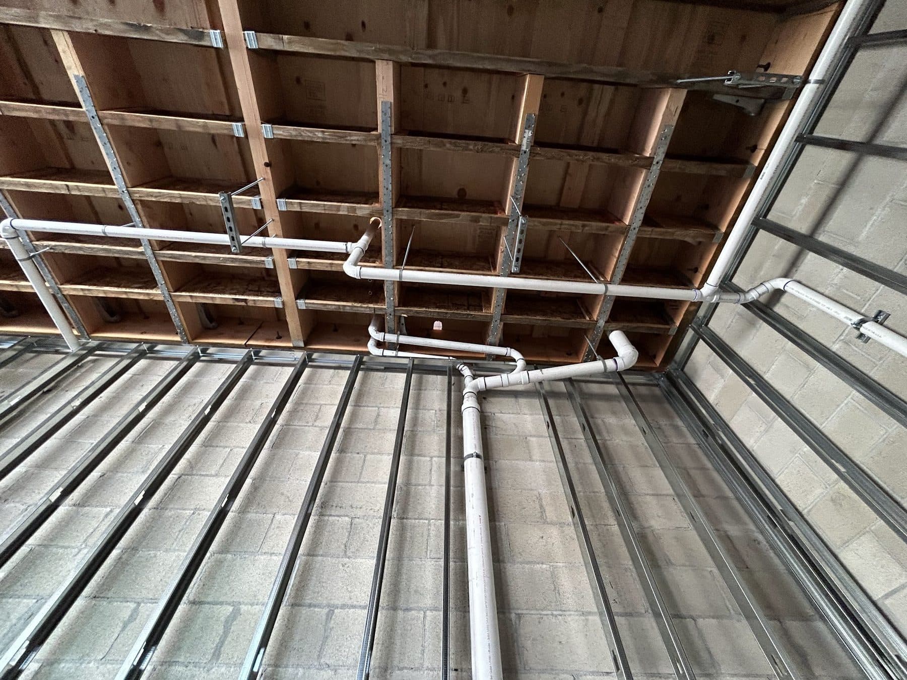 Photograph from the Vanowen Street remodel in North Hollywood.