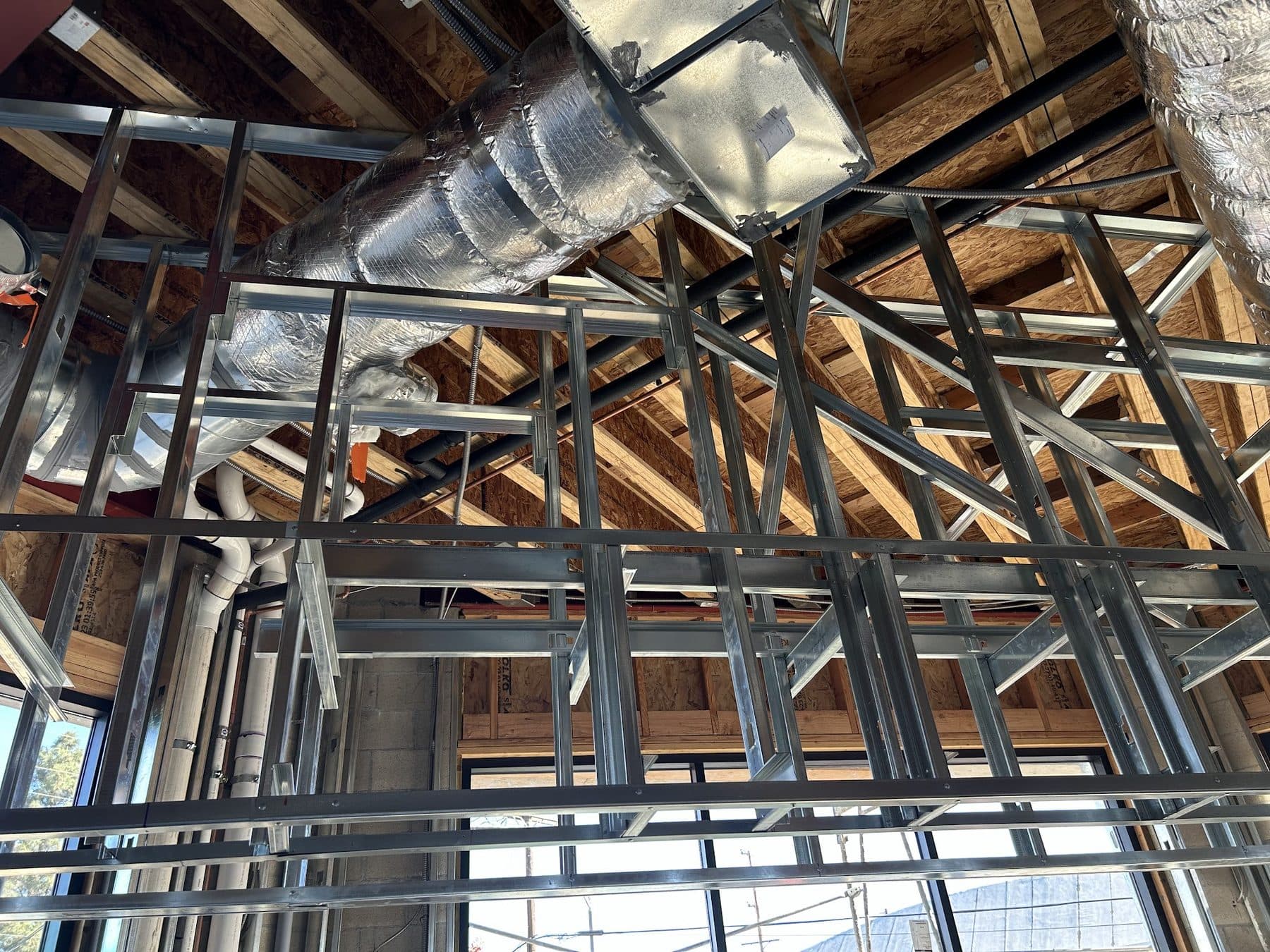 Photograph from the Vanowen Street remodel in North Hollywood.